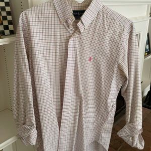 Ralph Lauren Classic Fit Button Down Stripped